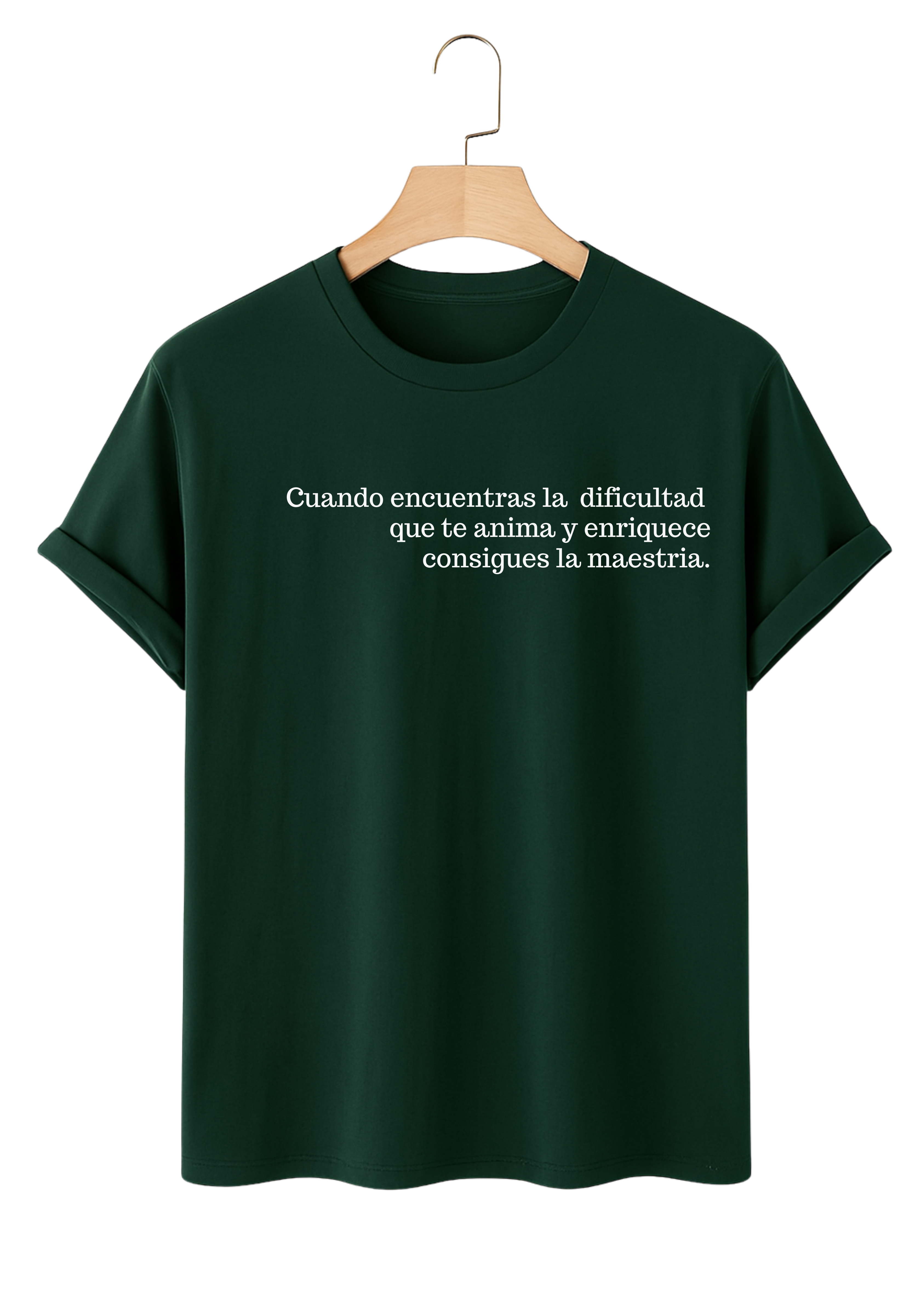 Polera con Frase a pecho