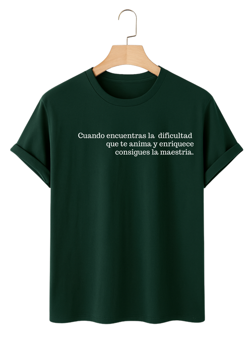 Polera con Frase a pecho