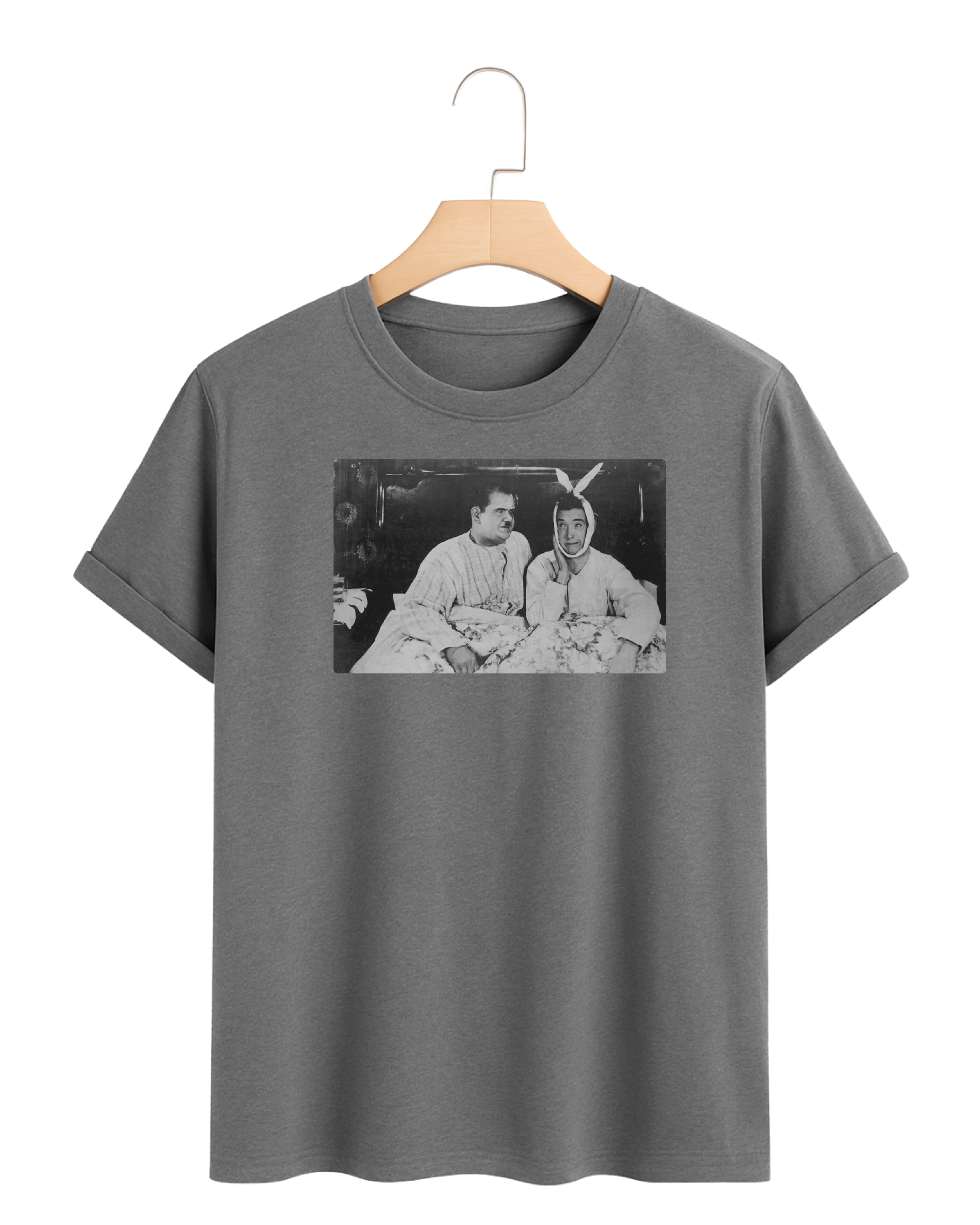 Polera  Laurel y Hardy- Regular Fit